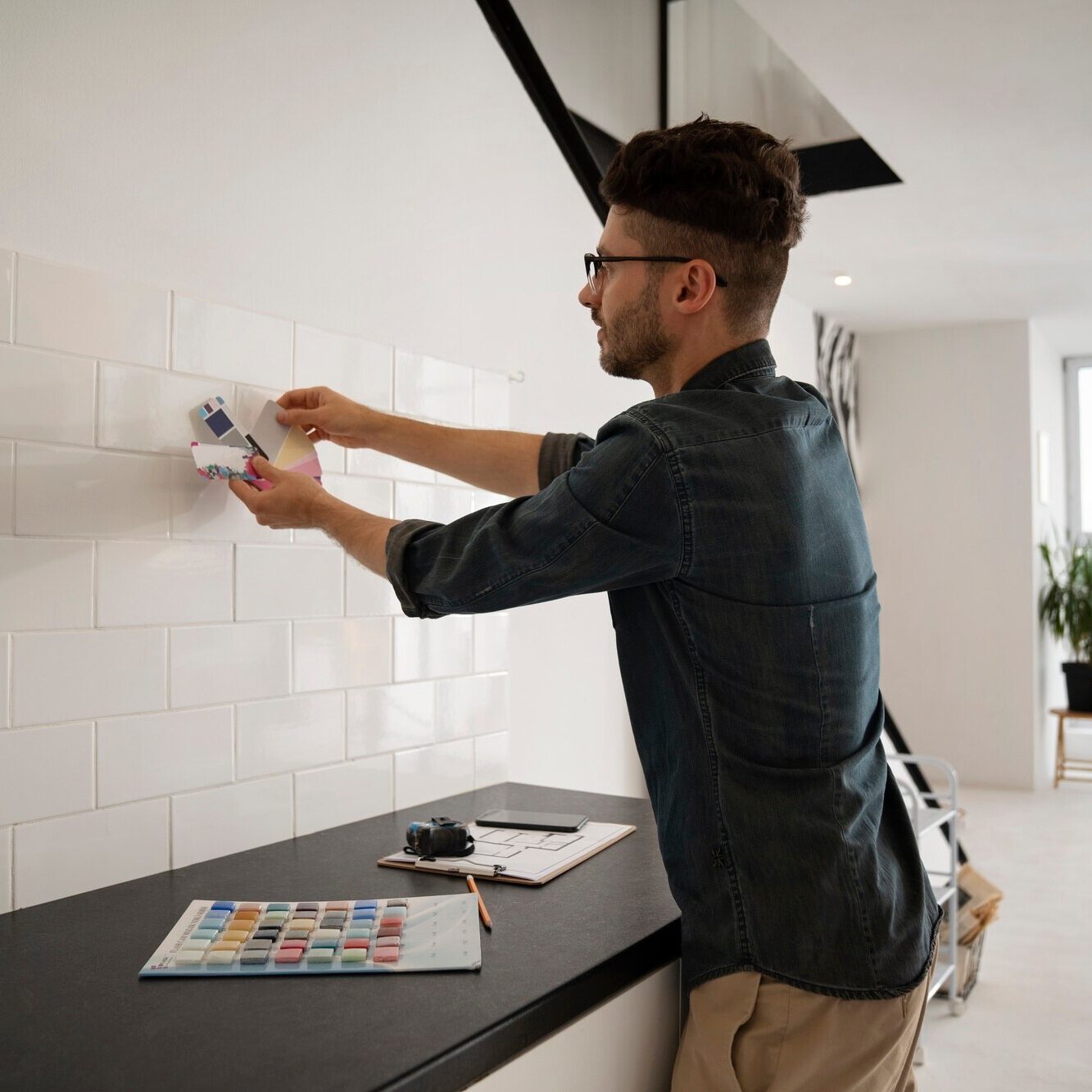 Image of a kitchen renovation